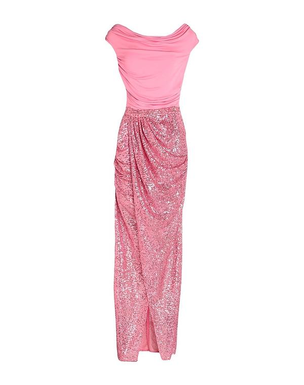 エリザベッタフランキ レディース トップス ワンピースパンコールドレス ELISABETTA FRANCHI Fuchsia フューシャ