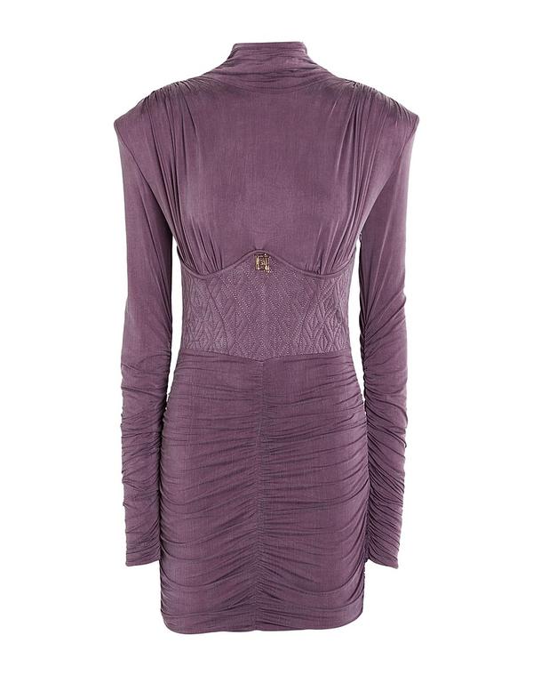 エリザベッタフランキ レディース トップス 衣装 ELISABETTA FRANCHI Plum 酸桃
