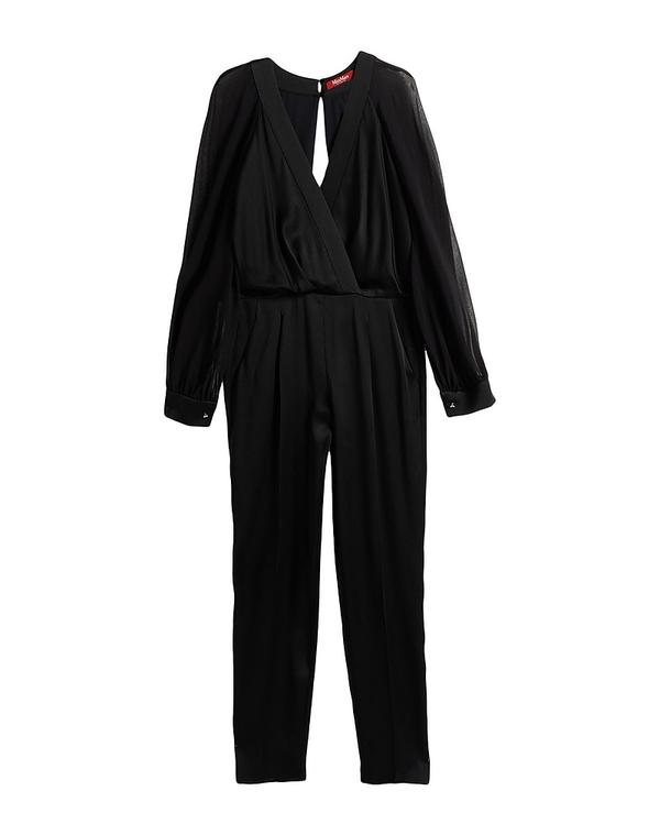 マックスマーラ レディース トップス 飛び降りる背広 MAX MARA STUDIO Black 黒いこと