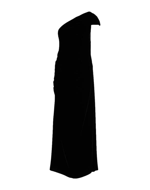 エリカ属・カヴァリーニ レディース トップス 衣裳 ワンショルダードレス ERIKA CAVALLINI Black 黒いこと