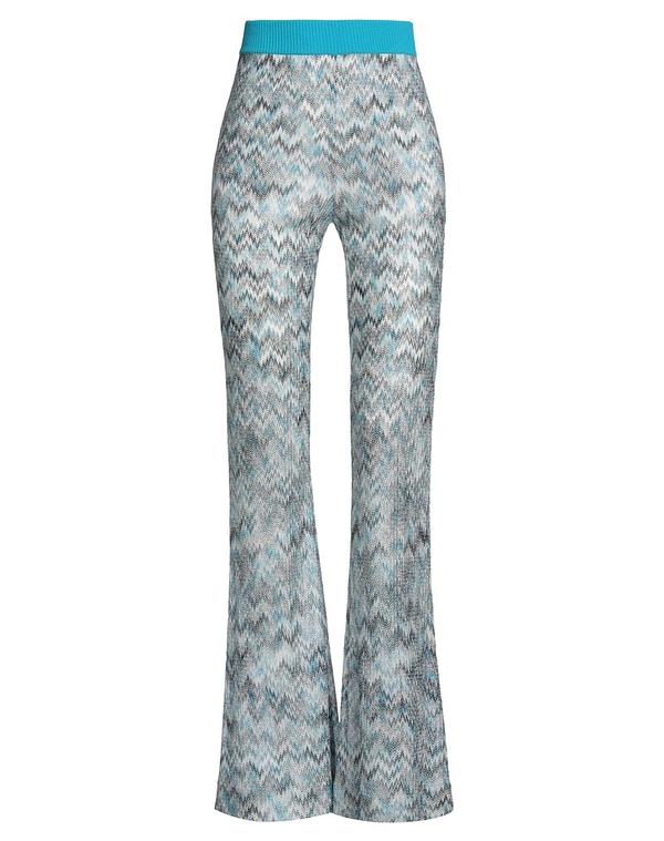 ミッソーニ レディース ボトムス 心地よいズボン下 MISSONI Azure Blue 青色