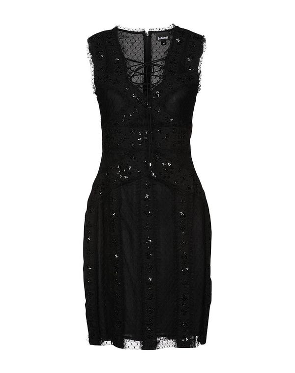 ジャストカバリ レディース トップス 衣装 炎節お召しもの JUST CAVALLI Black 黒いこと