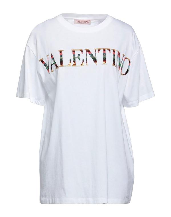 ヴァレンティノ レディース トップス ティーシャツ VALENTINO GARAVANI White 白いこと