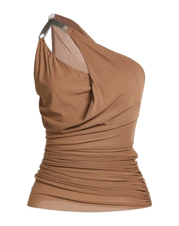 リックオウエンスリリーズ レディース トップス プルオーバー RICK OWENS LILIES Light Brown 赤銅色