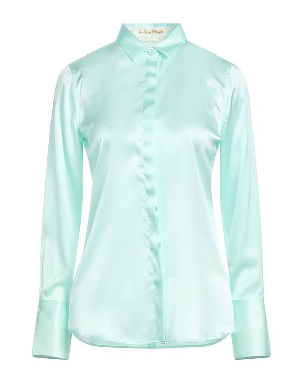 サルテペッテゴーレディース トップス プルオーバー LE SARTE PETTEGOLE \u0026 Turquoise Blue 青み