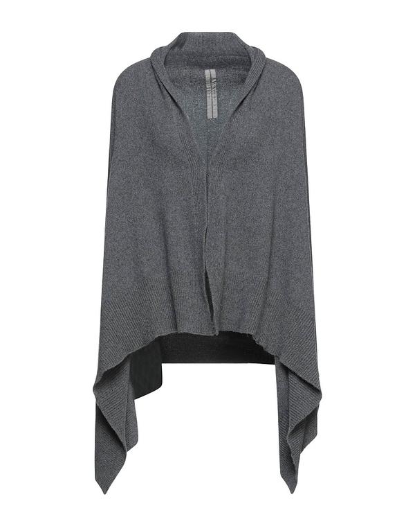 リックオウエンス レディース アウター ジレー カシミール編み物 RICK OWENS Gray 薄墨色