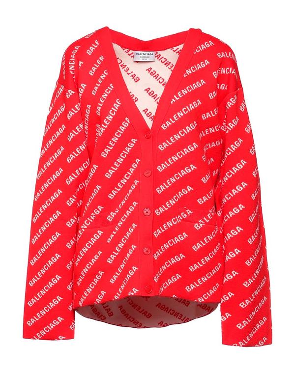 バレンシアガ レディース アウター ジレー BALENCIAGA Red 赤いこと