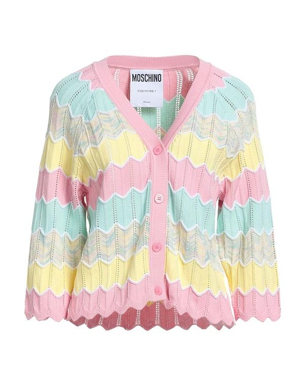 モスキーノ レディース アウター ジレー MOSCHINO Pink サクラ色