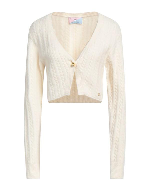 シアラフェラーニ レディース アウター ジレー CHIARA FERRAGNI Off White 象牙色
