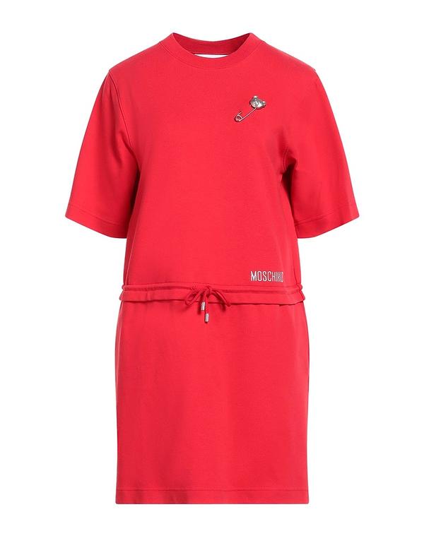モスキーノ レディース トップス 衣装 炎節お召しもの MOSCHINO Red 赤いこと