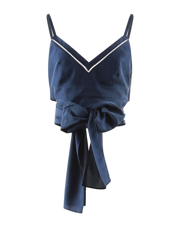 アルベルタ フェレッティ レディース トップス プルオーバー ALBERTA FERRETTI Navy 米国海軍