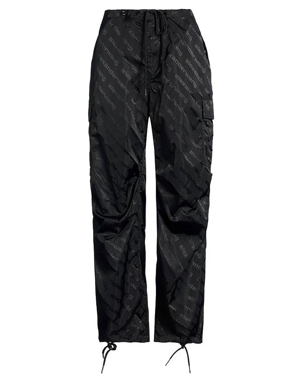 アレキサンダーワン レディース ボトムス 心地好いズボン下 カーゴパンツ ALEXANDER WANG Black 黒いこと