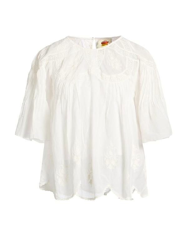 耕園 レディース トップス プルオーバー FARM RIO White 白いこと