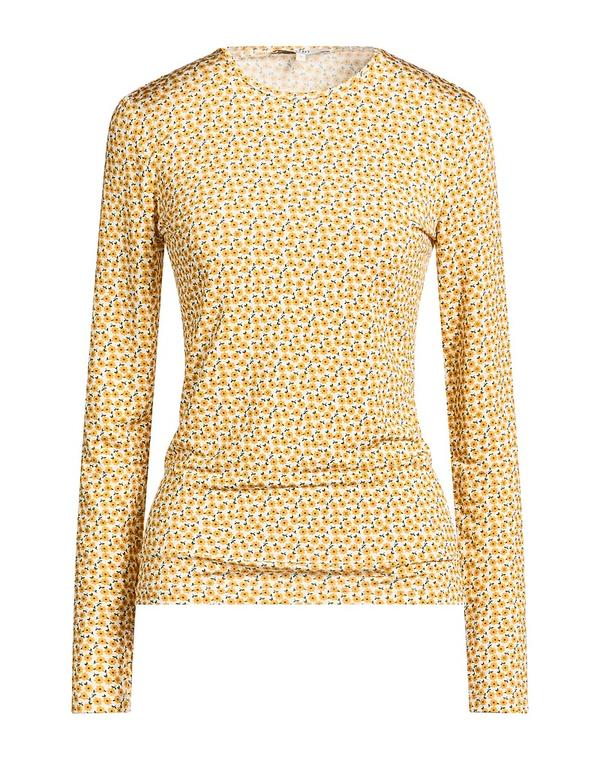 ティビ レディース トップス ティーシャツ TIBI Yellow 黄色