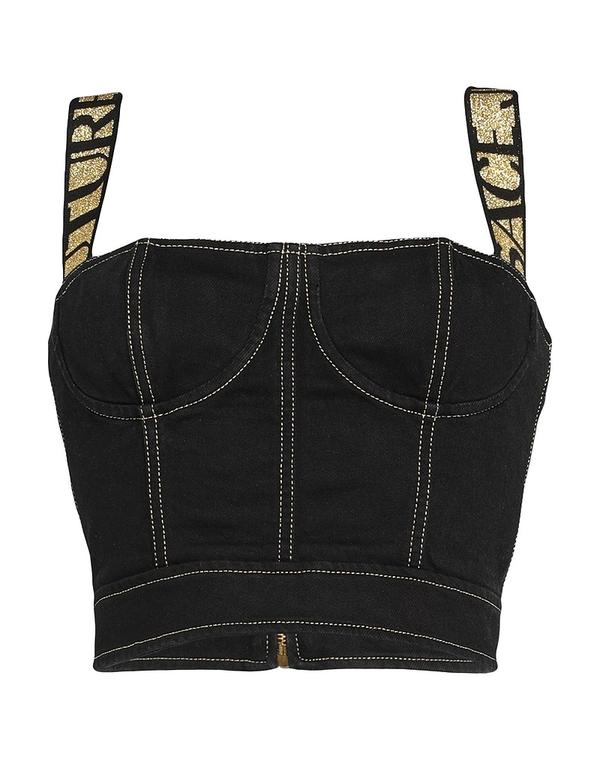 ヴェルサーチ レディース トップス プルオーバー VERSACE JEANS COUTURE Black 黒いこと
