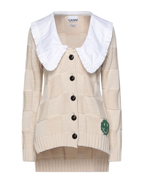 ガニー レディース アウター ジレー GANNI Beige ベージュ