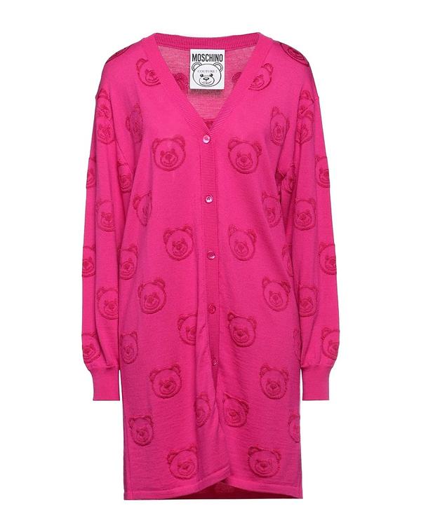 モスキーノ レディース アウター ジレー MOSCHINO Fuchsia フューシャ