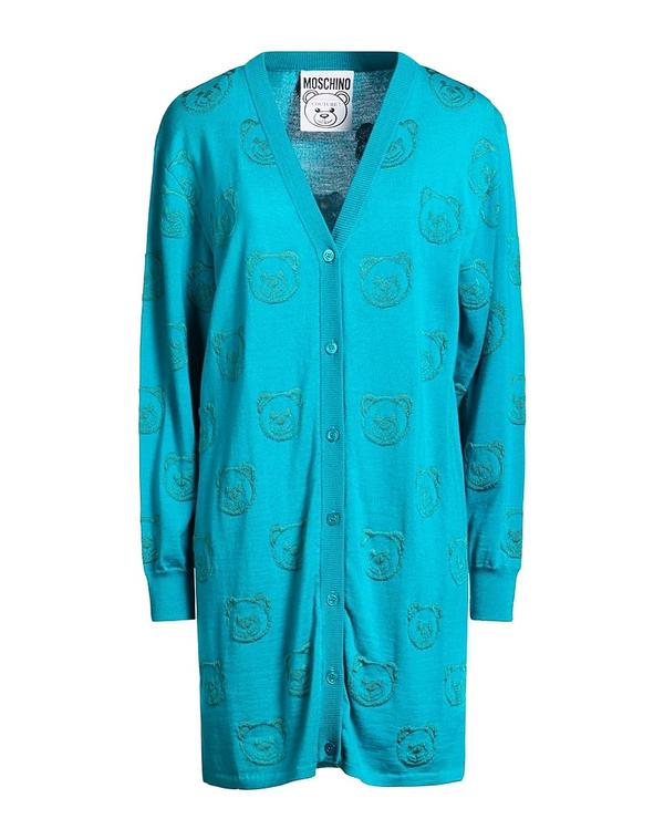 モスキーノ レディース アウター ジレー MOSCHINO Deep Teal ティール