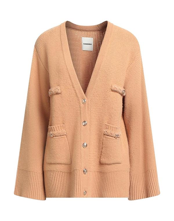 砂子ロ レディース アウター ジレー SANDRO Camel 駱駝