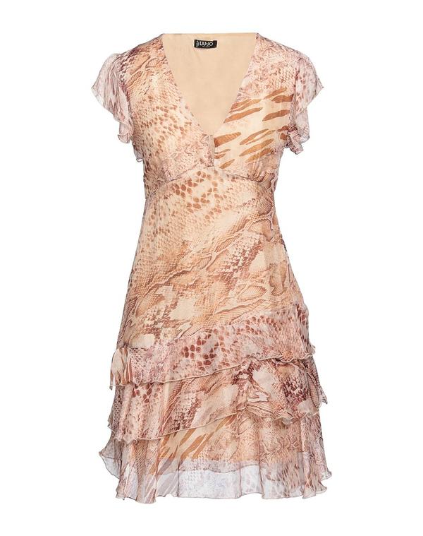 リュージョー レディース トップス 衣装 夏時御召しもの LIU JO Beige ベージュ
