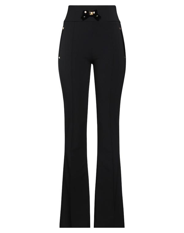 エリザベッタフランキ レディース ボトムス カジュアルパンツ ELISABETTA FRANCHI Black ブラック|ReVida 店