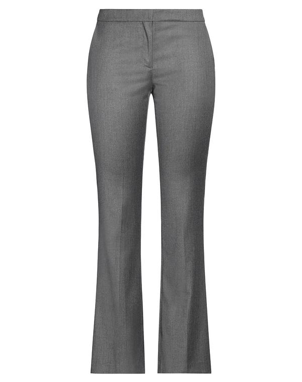 セミクチュール レディース ボトムス 心地好いズボン下 フレアカットパンツ SEMICOUTURE Gray 薄墨色