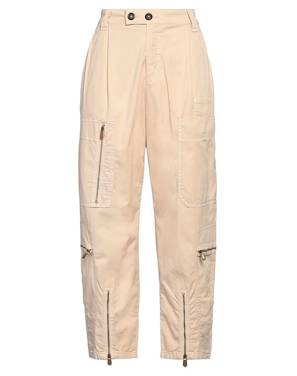 ピンコ レディース ボトムス 心地好いズボン下 カーゴパンツ PINKO Beige ベージュ