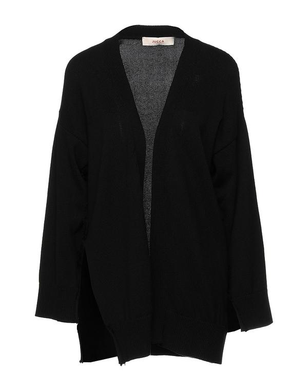 ユッカ レディース アウター ジレー JUCCA Black 黒いこと