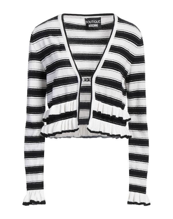 ブティックモスキーノ レディース アウター ジレー BOUTIQUE MOSCHINO White 白いこと