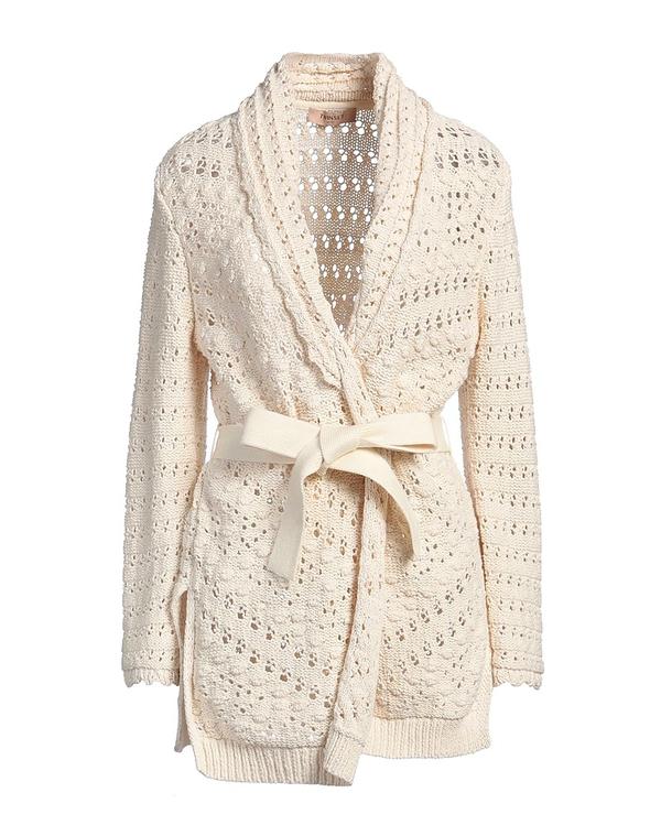 ツイン書き割り レディース アウター ジレー TWINSET Beige ベージュ