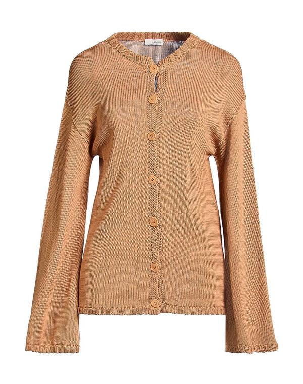 ラルディーニ レディース アウター ジレー LARDINI Camel 駱駝