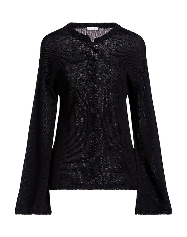 ラルディーニ レディース アウター ジレー LARDINI Black 黒いこと
