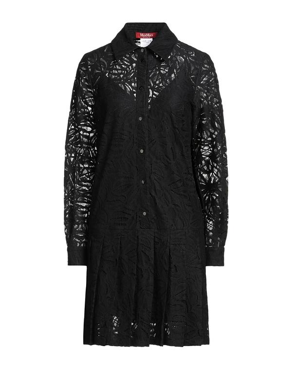 マックスマーラ レディース トップス 衣裳 筋目御召しもの MAX MARA STUDIO Black 黒いこと