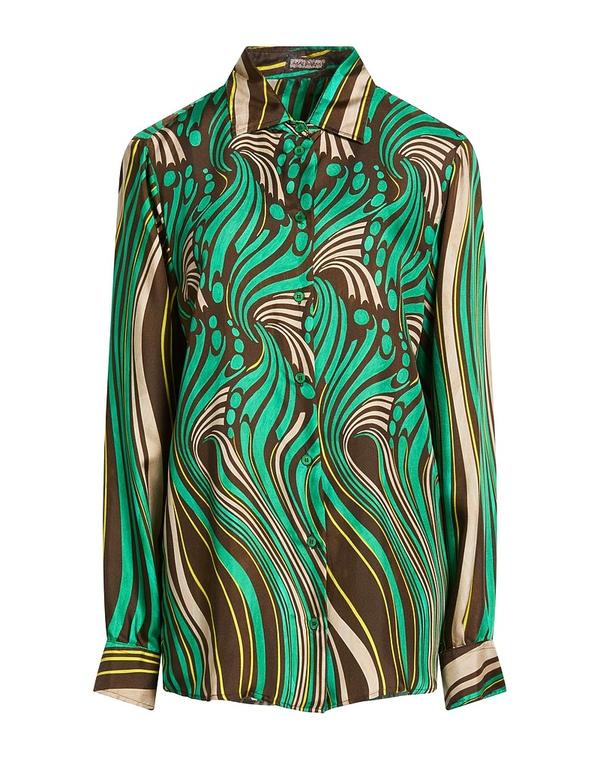 マルパルミ レディース トップス シャツ MALPARMI & Green グリーン｜ReVida 店