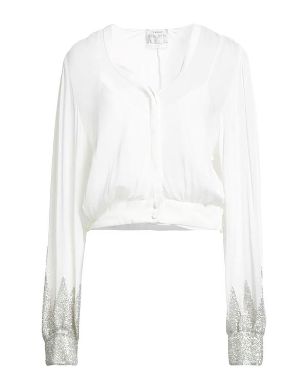 フォルテフォルテ レディース トップス プルオーバー FORTE_FORTE White 白いこと