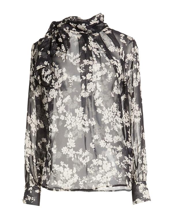 エリザベッタフランキ レディース トップス シャツ ELISABETTA FRANCHI Black ブラック|ReVida 店