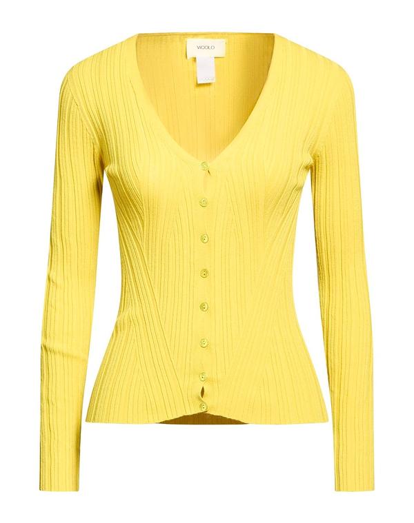 ヴィコロ レディース アウター カーディガン VICOLO Yellow イエロー｜ReVida 店