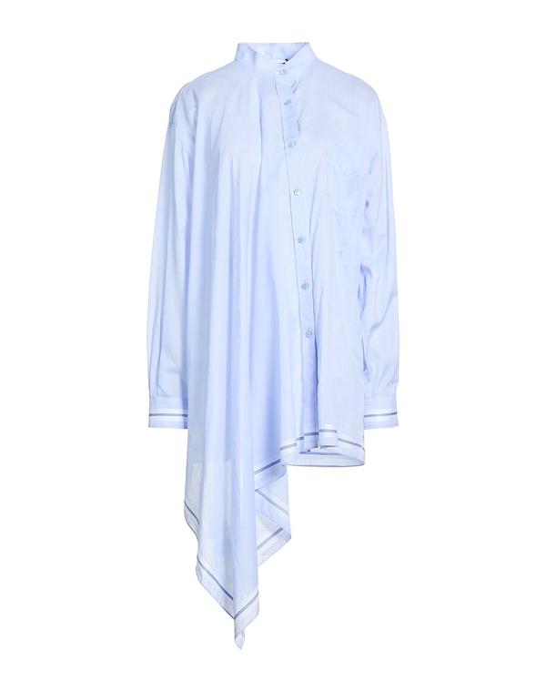 モスキーノ レディース トップス シャツ MOSCHINO & Light Blue ブルー|ReVida 店