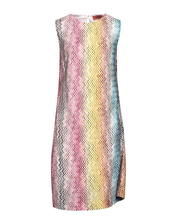 ミッソーニ レディース ドレス MISSONI ミニワンピース・ドレス Yellow イエロー