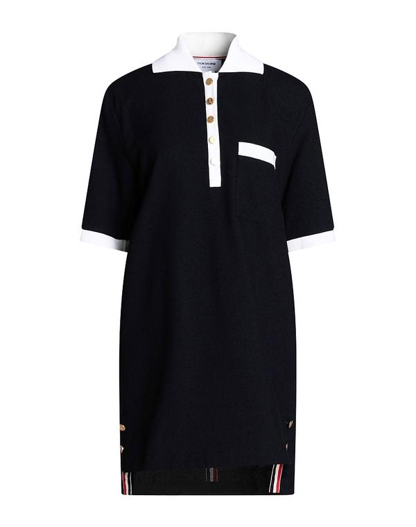 トムブラウン レディース ドレス THOM BROWNE ミニワンピース・ドレス Midnight Blue ブルー