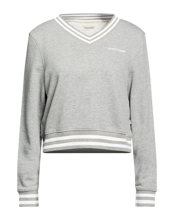 ゲス レディース アウター パーカー・スウェット GUESS Light Gray 薄墨色