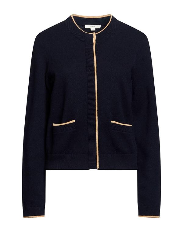 ヴィンス レディース アウター カーディガン VINCE. Midnight Blue ブルー｜ReVida 店