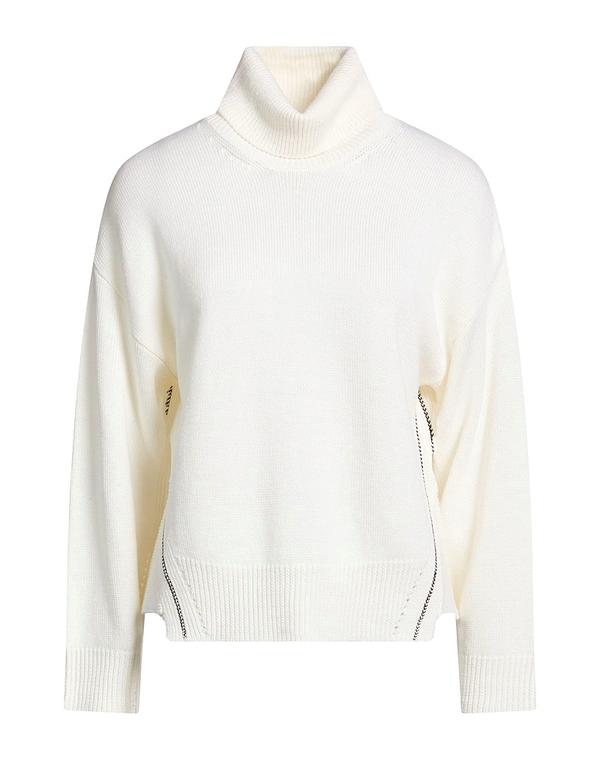 アルファス テューディオ レディース アウター ニット・セータートルネック ALPHA STUDIO Ivory アイボリー|ReVida 店