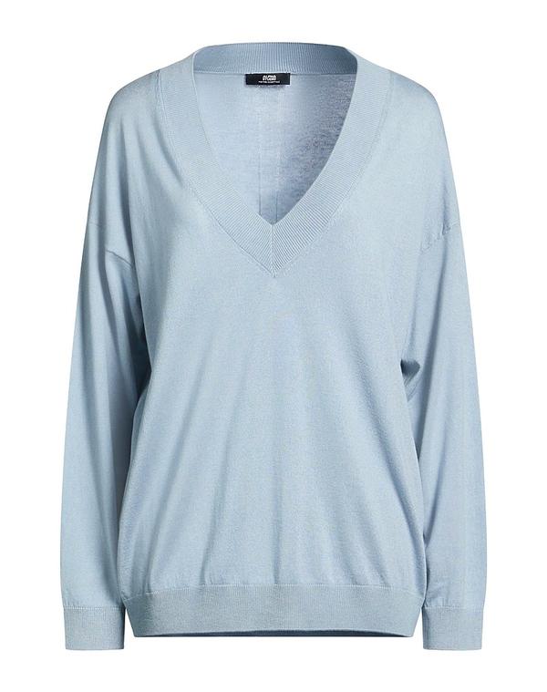 アルファス テューディオ レディース トップス シャツ プルオーバー ALPHA STUDIO Sky Blue ブルー｜ReVida 店