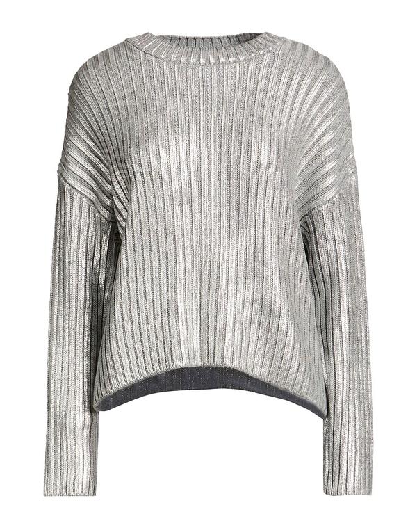オンリー レディース トップス シャツ プルオーバー ONLY Silver シルバー｜ReVida 店