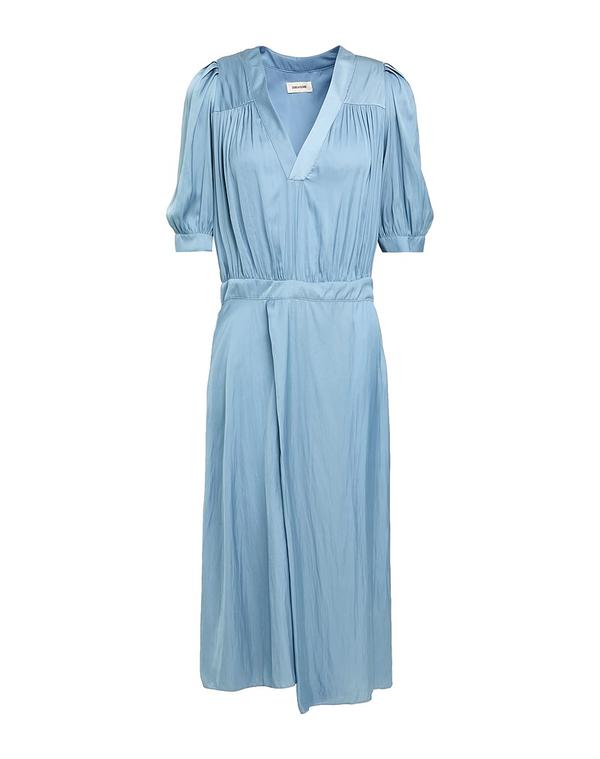 ザディグ エ ヴォルテール レディース トップス ワンピース サマードレス ZADIG&VOLTAIRE Pastel Blue ブルー｜ReVida 店