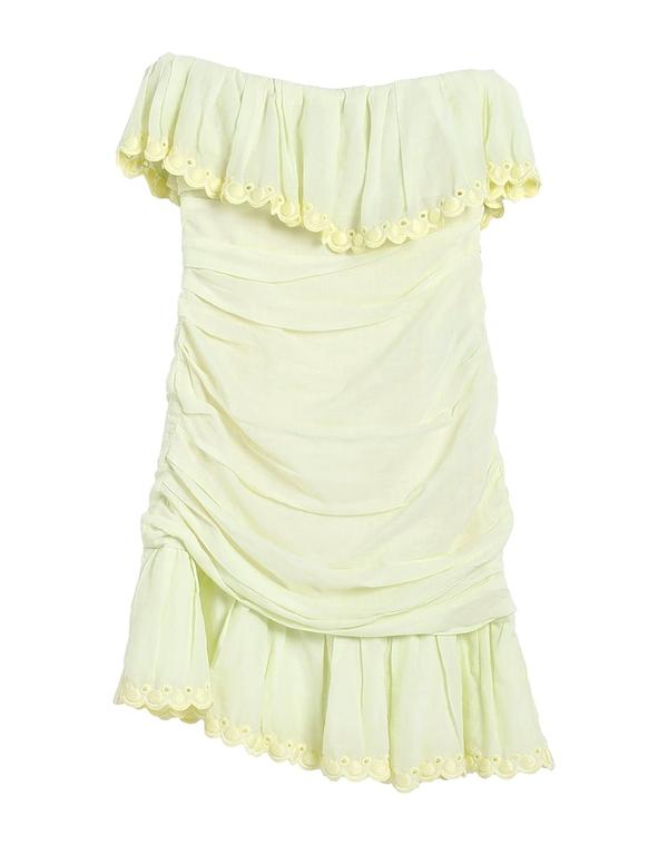 イザベル マラン レディース トップス ワンピース サマードレス ISABEL MARANT Pastel Yellow イエロー｜ReVida 店