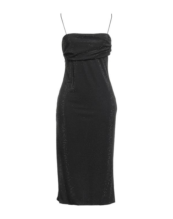 フィロソフィーデロレンゾセラフィーニ レディース トップス ワンピース サマードレス PHILOSOPHY di LORENZO SERAFINI Black ブラック|ReVida 店