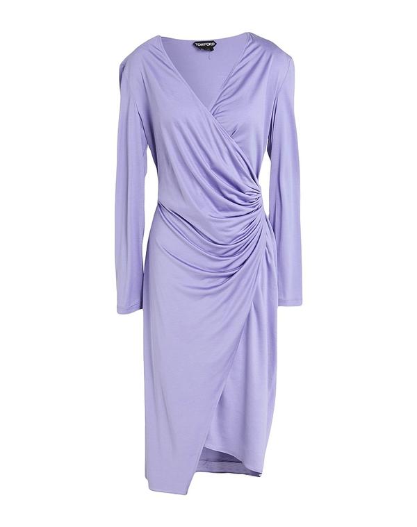 トム・フォード レディース トップス ワンピース ラップドレス TOM FORD Lilac ライラック|ReVida 店