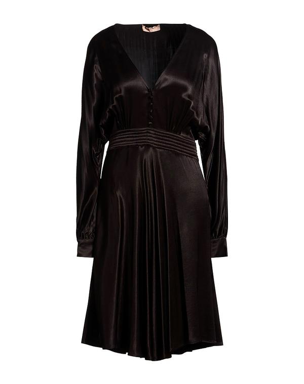 ツインセット レディース トップス ワンピース TWINSET Black ブラック|ReVida 店